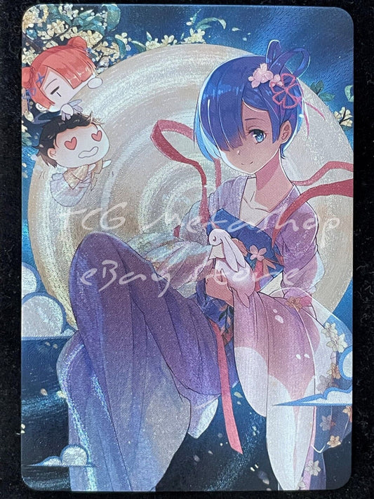 🔥 Rem Re:Zero Goddess Story Anime Card ACG # 1933 🔥