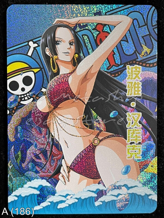 🔥 A 186 Boa Hancock One Piece Goddess Story Anime Waifu Card ACG 🔥