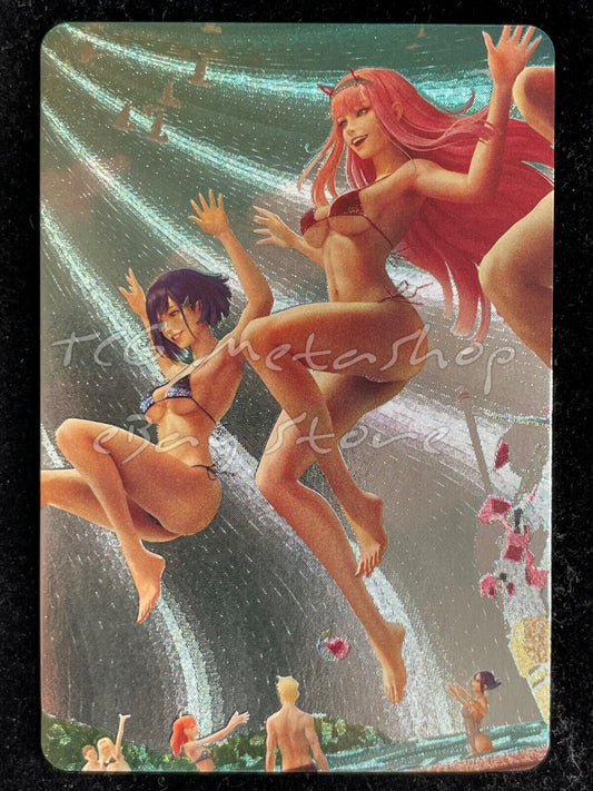 🔥 Zero Two Darling in the Fran Goddess Story Anime Waifu Card ACG DUAL 848-2 🔥