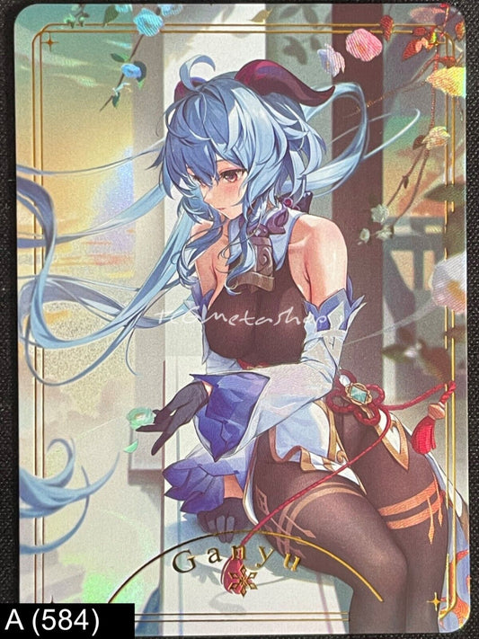 🔥 A 584 Ganyu Genshin Impact Goddess Story Anime Waifu Card ACG 🔥