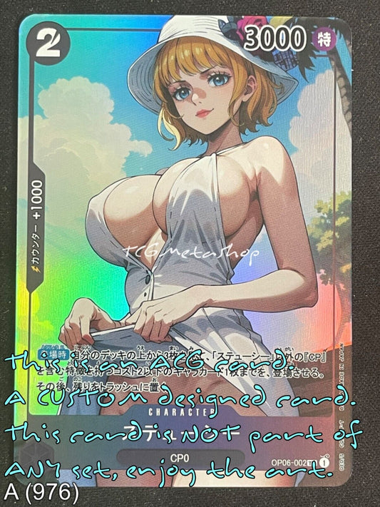 🔥 A 976 Stussy One Piece Goddess Story Anime Waifu Card ACG 🔥