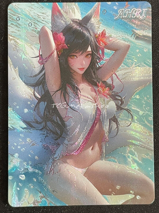 🔥 Ahri League of Legends Goddess Story Anime Waifu Card ACG B 116 🔥