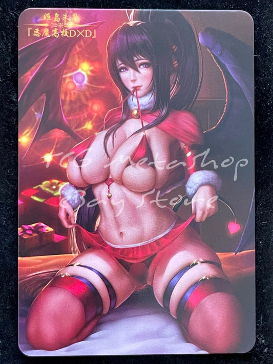 🔥 Akeno Highschool DxD Goddess Story Anime Waifu Card ACG DUAL 339 🔥