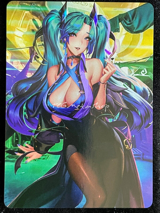 🔥 Sona League of Legends Goddess Story Anime Waifu Card ACG DUAL 926 🔥