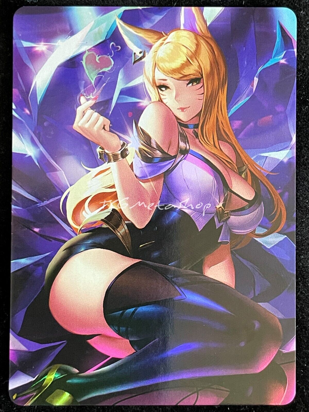 🔥 Ahri League of Legends Goddess Story Anime Waifu Card ACG DUAL 929 🔥