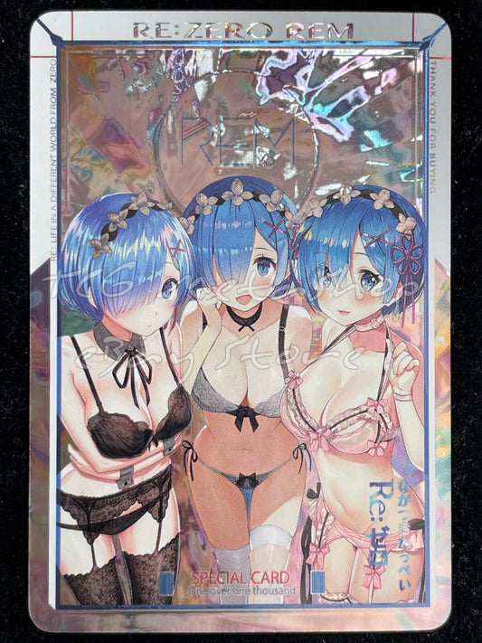 🔥 Rem Re:Zero Goddess Story Anime Card ACG # 838 🔥