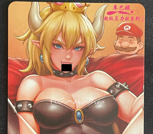 🔥 Bowsette Super Mario Goddess Story Anime Waifu Card ACG DUAL 1393 🔥