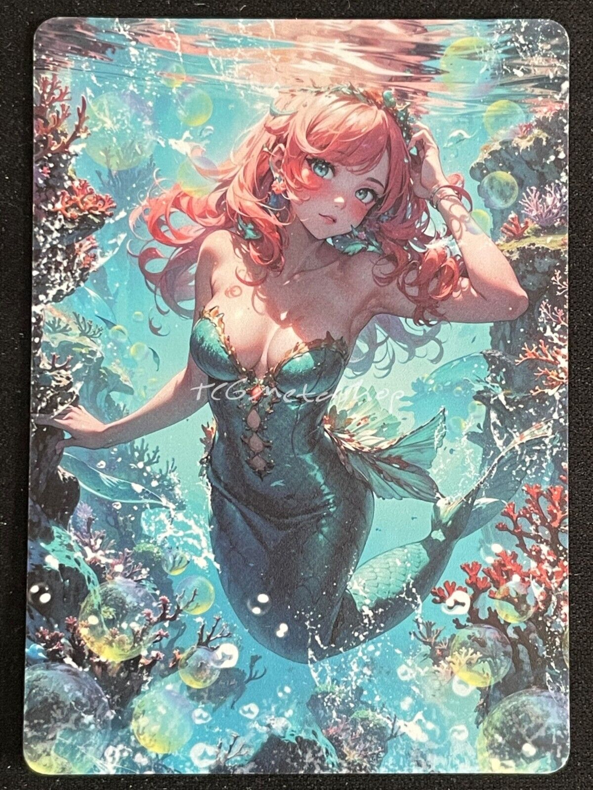 🔥 Cute Girl Mermaid Goddess Story Anime Waifu Card ACG B 109 🔥