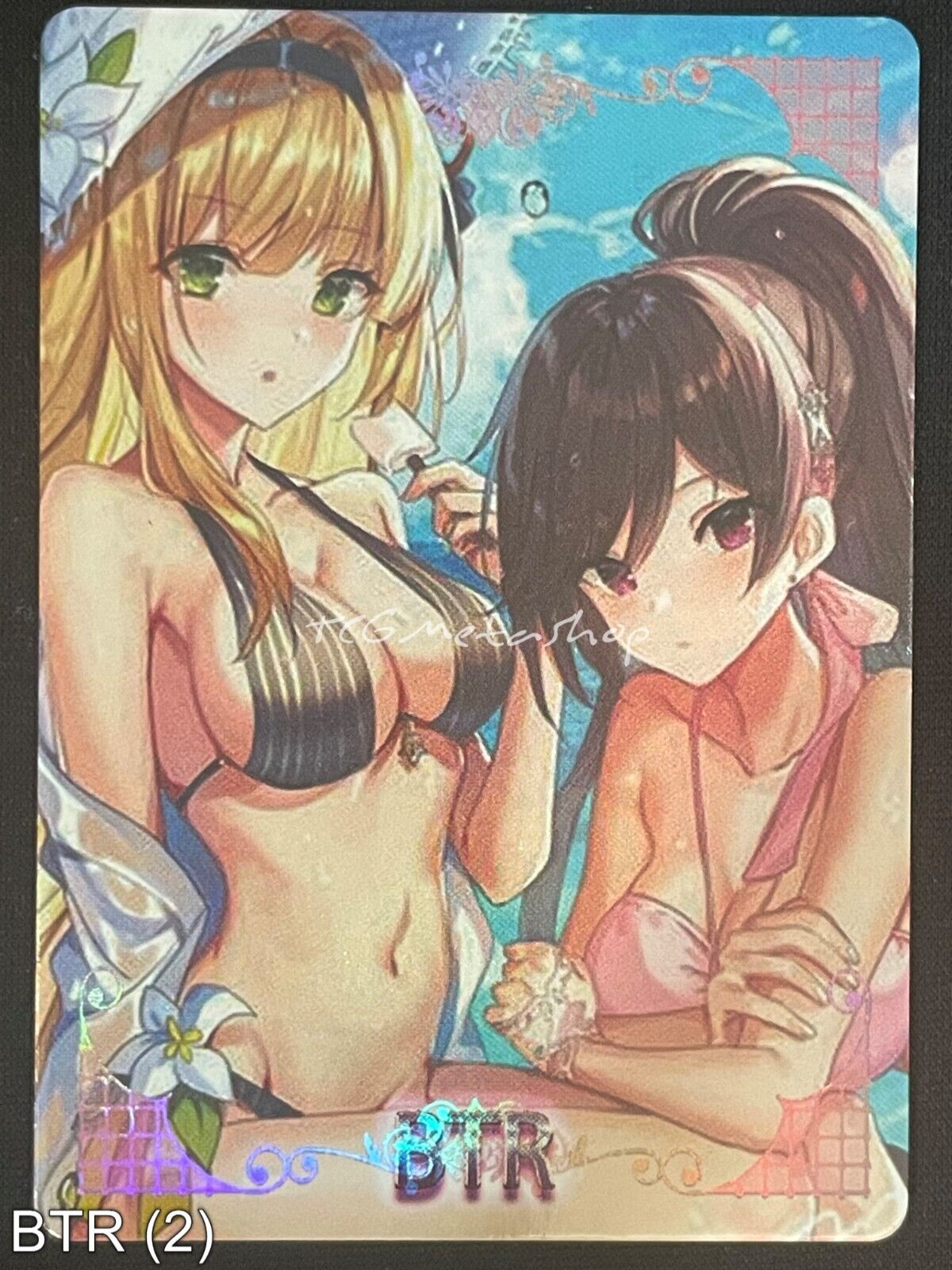 🔥 Cute Girl Suck Goddess Story Anime Waifu Card BTR 2 🔥