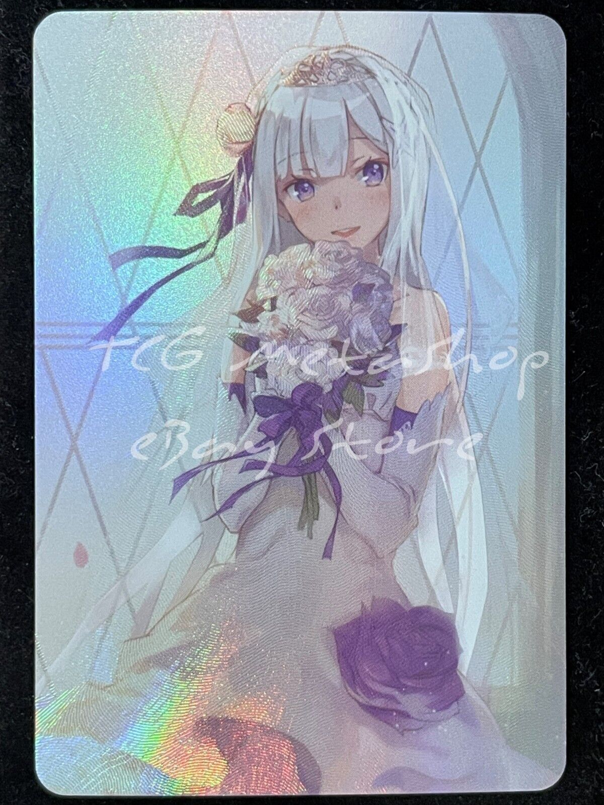 🔥 Emilia Re:Zero Goddess Story Anime Card ACG # 1922 🔥