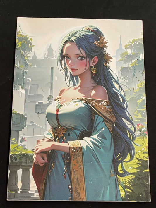 🔥 Vivi One Piece Goddess Story Anime Waifu A4 Card CDR 7 🔥