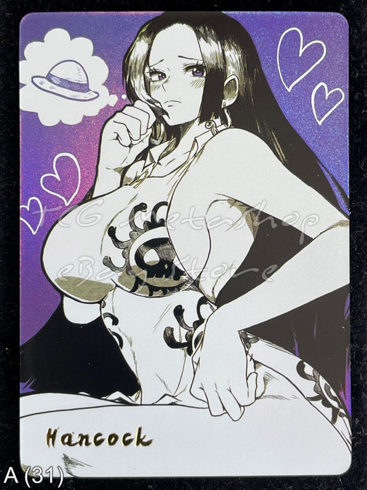 🔥 A 31 Boa Hancock One Piece Goddess Story Anime Waifu Card ACG 🔥