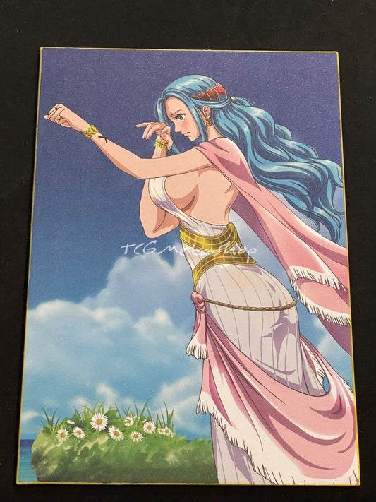 🔥 Vivi One Piece Goddess Story Anime Waifu A4 Card LP 9 🔥