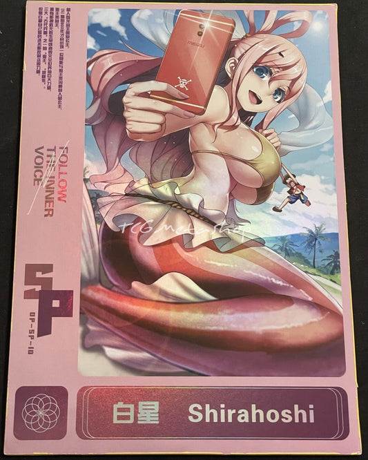 🔥 Shirahoshi One Piece Goddess Story Anime Waifu A4 Card SP 10 🔥