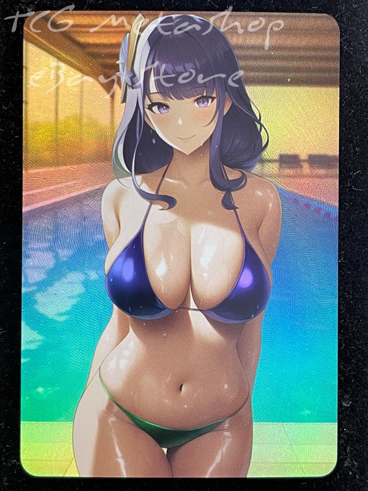 🔥 Raiden Shogun Genshin Impact Goddess Story Anime Card ACG # 995-1 🔥