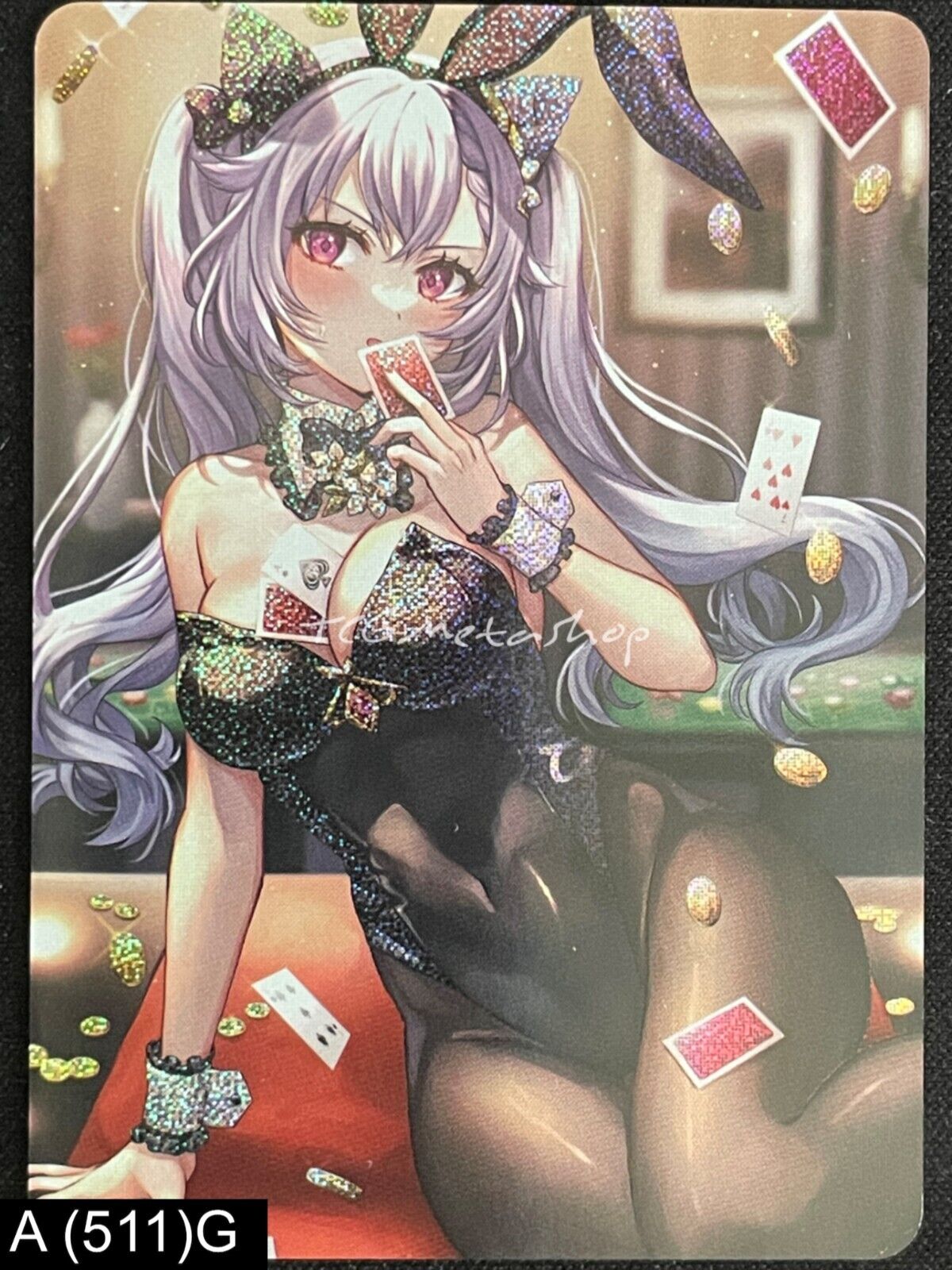 🔥 A 511 Keqing Genshin Impact  Goddess Story Anime Waifu Card ACG 🔥