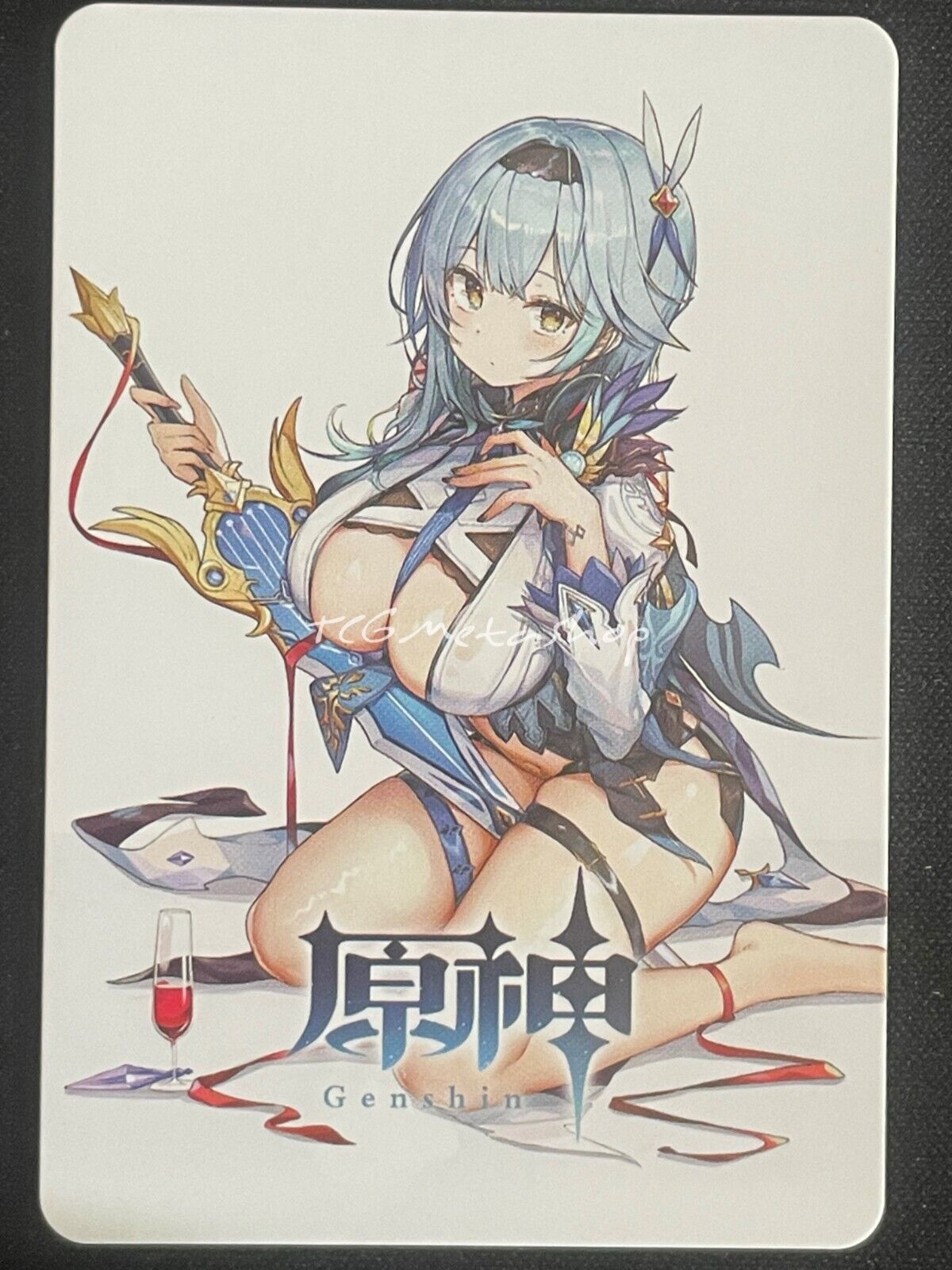 🔥 Eula Genshin Impact Goddess Story Anime Card ACG # 2685 🔥