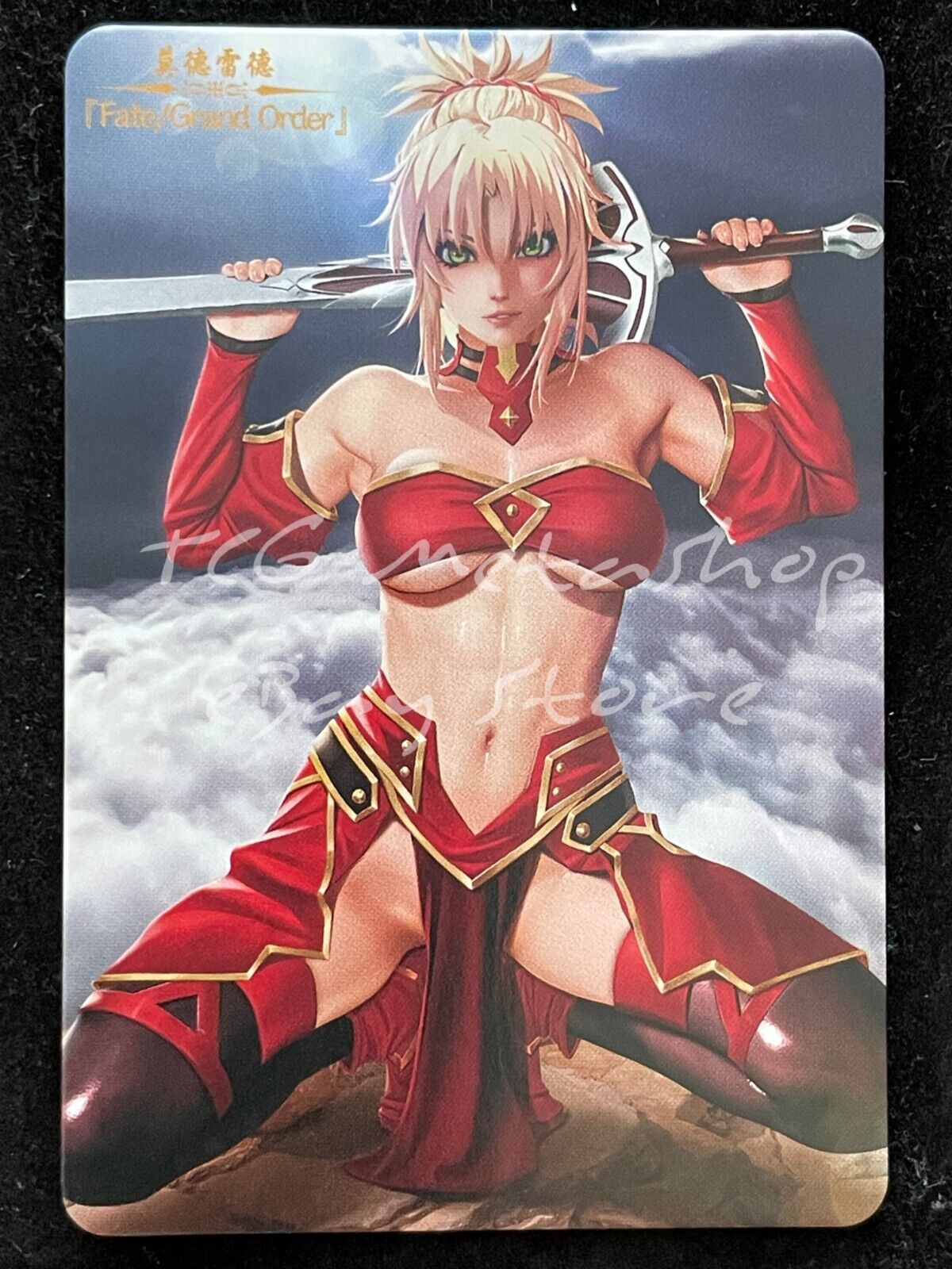 🔥 Mordred FATE Goddess Story Anime Waifu Card ACG DUAL 464 🔥