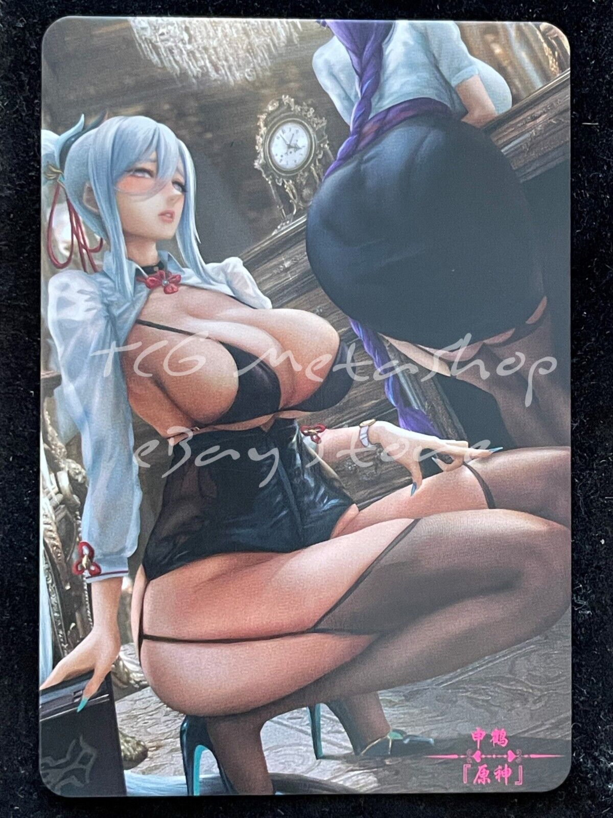 🔥 Shenhe Genshin Impact Goddess Story Anime Waifu Card ACG DUAL 317 🔥