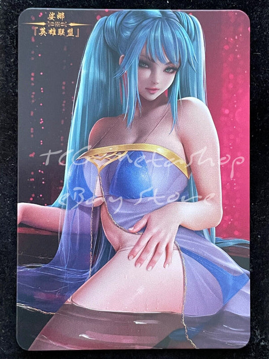 🔥 Sona League of Legends Goddess Story Anime Waifu Card ACG DUAL 452 🔥