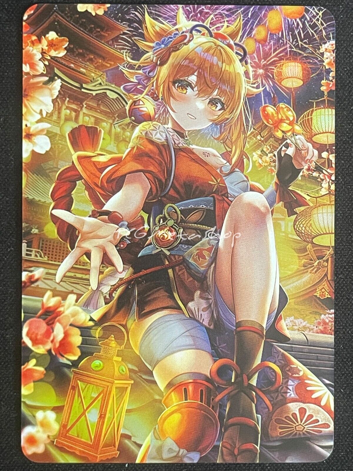 🔥 Yoimiya Genshin Impact Goddess Story Anime Card ACG # 2686 🔥