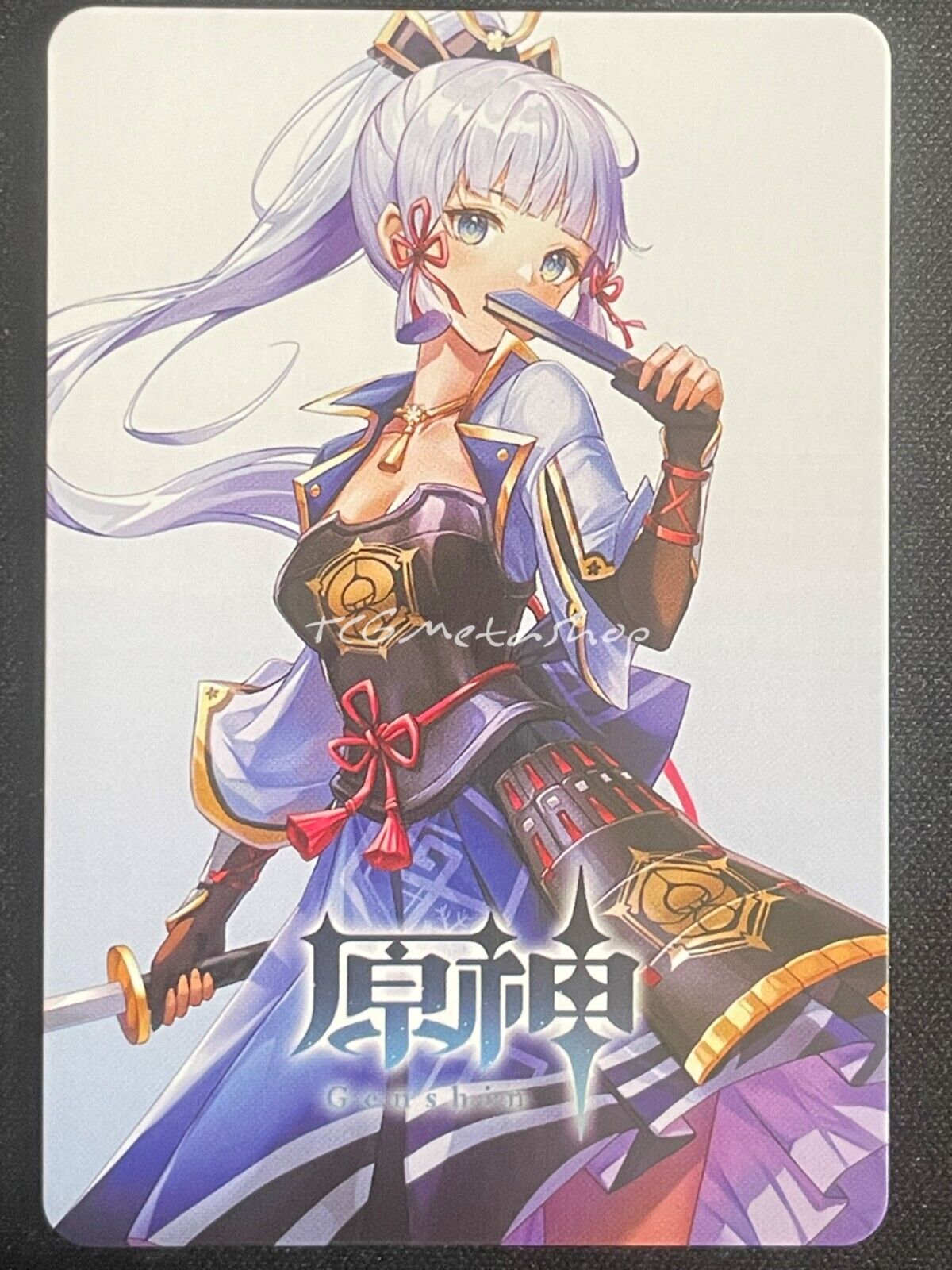 🔥 Ayaka Genshin Impact Goddess Story Anime Card ACG # 2696 🔥