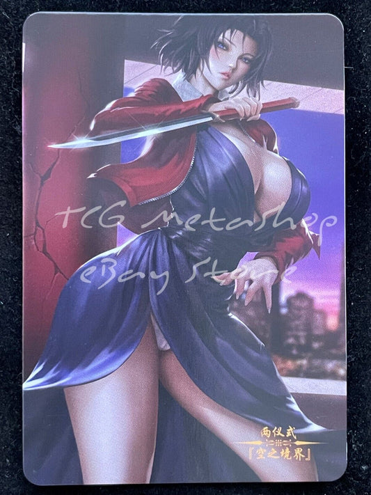 🔥 Shiki Ryougi FATE Goddess Story Anime Waifu Card ACG DUAL 268 🔥