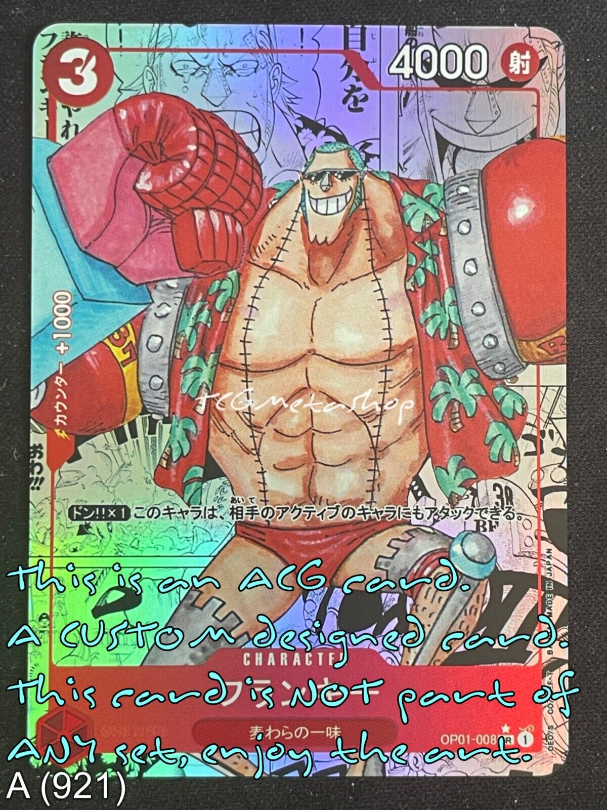 🔥 A 921 Franky One Piece Goddess Story Anime Waifu Card ACG 🔥