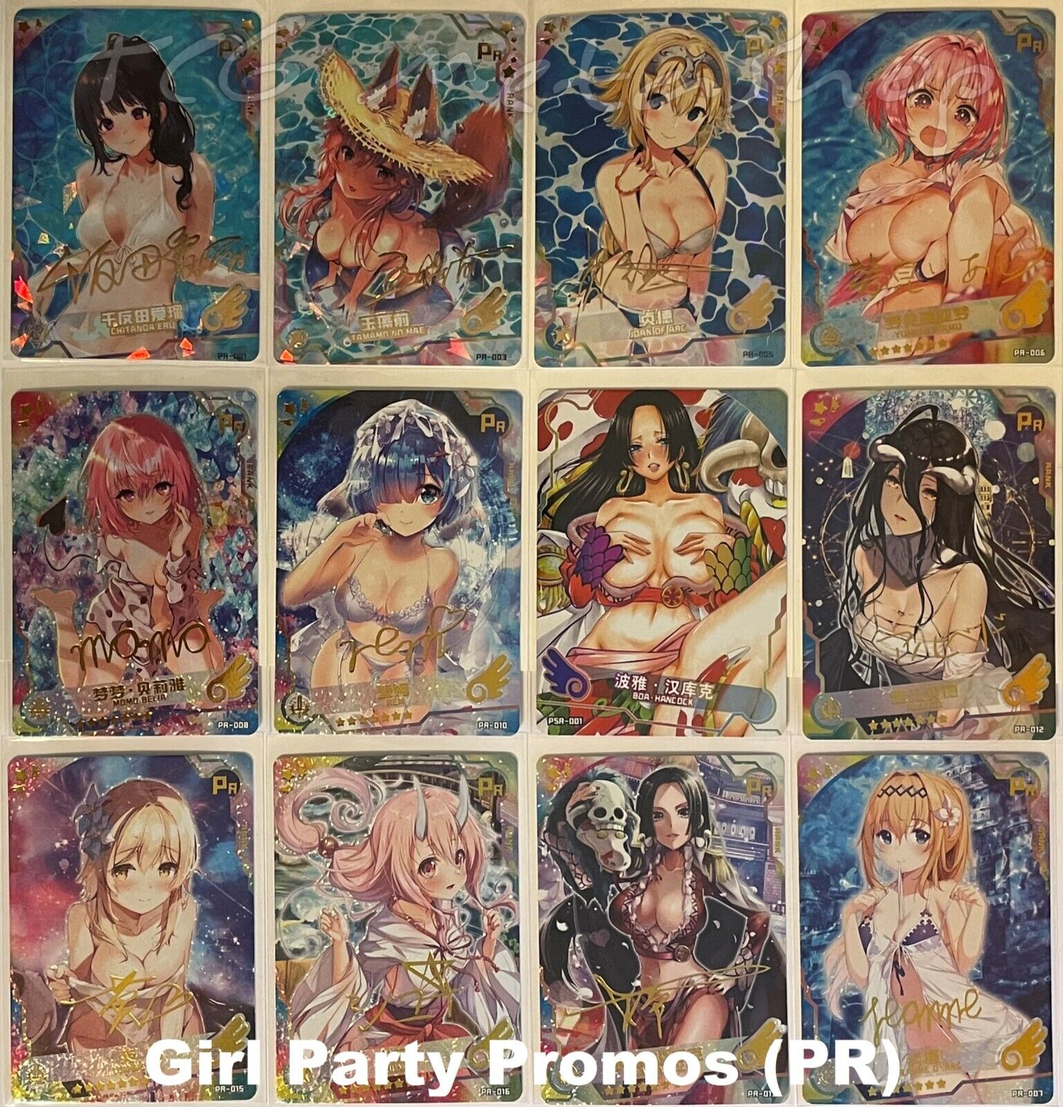 🔥 Maiden / Girl Party - Goddess Story  (PR) [Pick Your Singles] Anime Cards 🔥