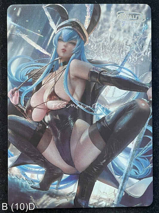 🔥 Esdeath Akame Ga Kill! Goddess Story Anime Waifu Card ACG B 10 🔥