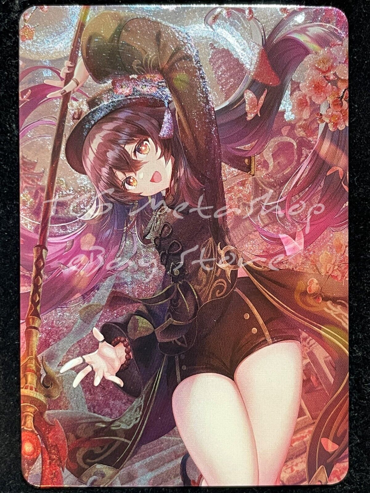 🔥 Hu Tao Genshin Impact Goddess Story Anime Card ACG # 1652 🔥