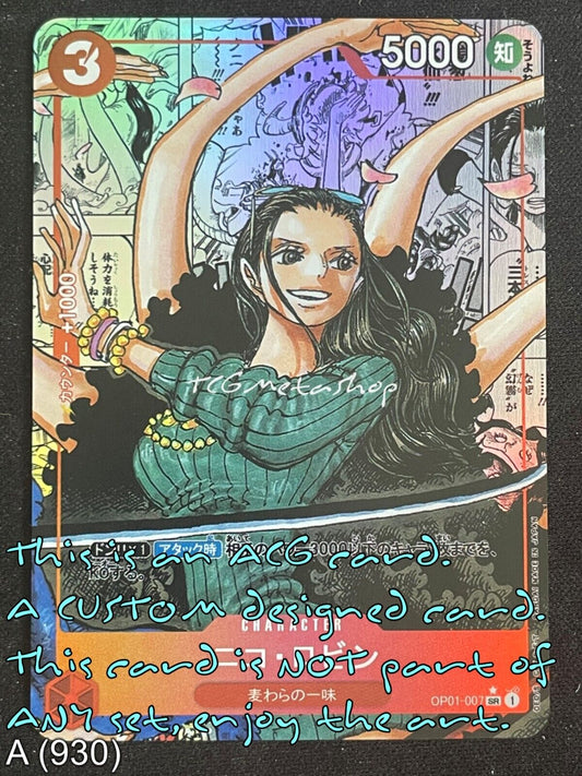 🔥 A 930 Nico Robin One Piece Goddess Story Anime Waifu Card ACG 🔥