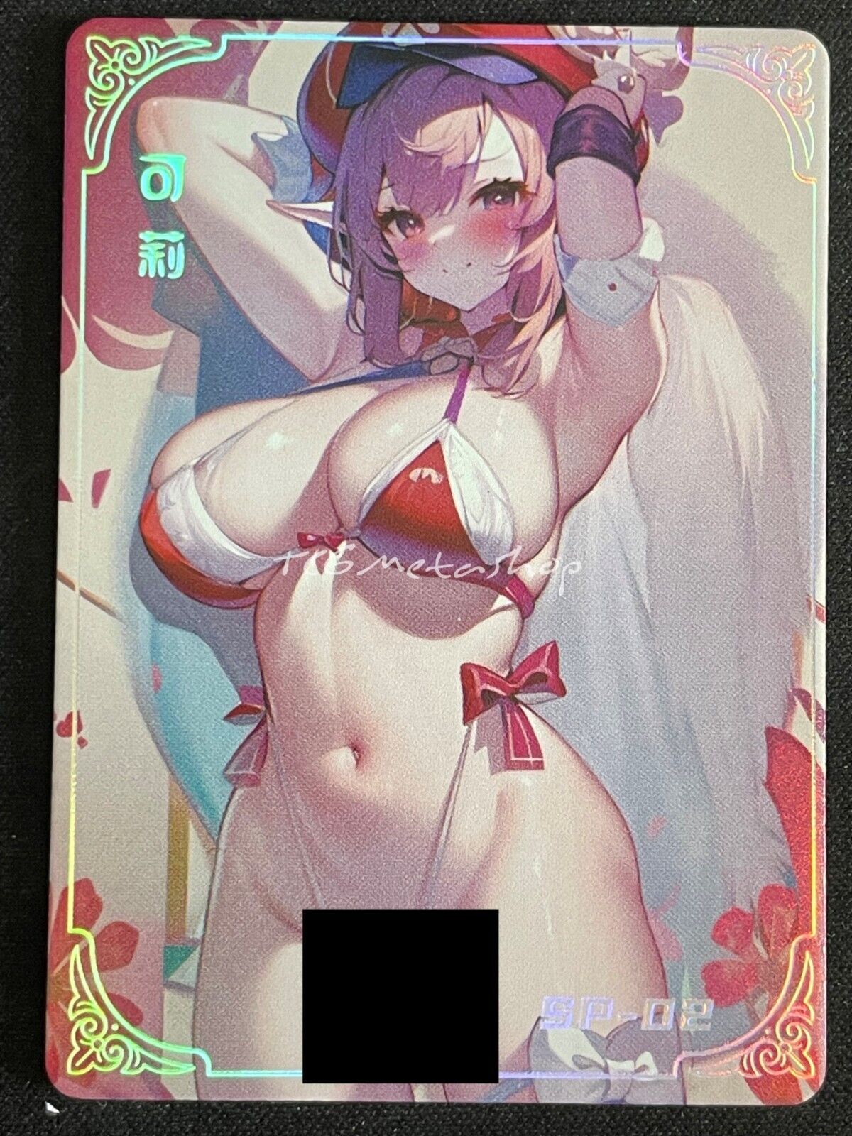 🔥 Klee Genshin Impact Meika 1 shot 2 Goddess Story Anime Waifu Card SP-2 🔥