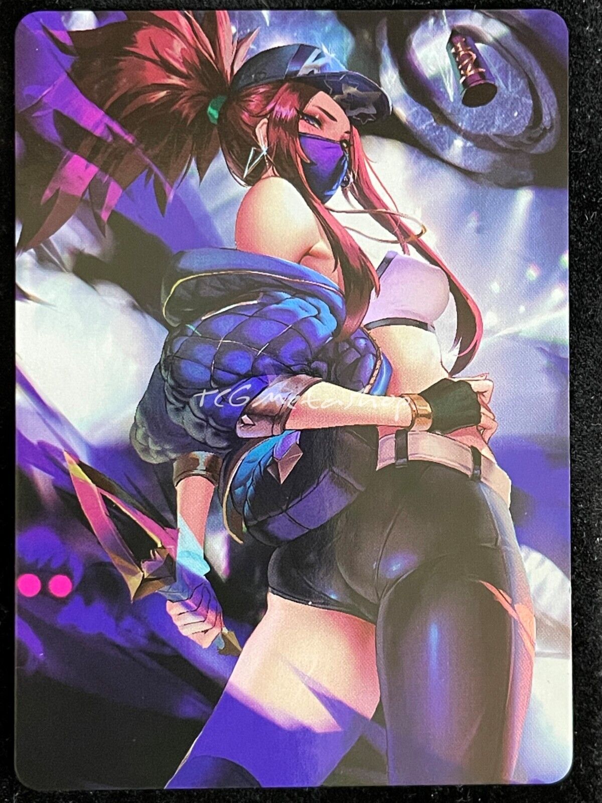 🔥 Akali League of Legends Goddess Story Anime Waifu Card ACG DUAL 921 🔥