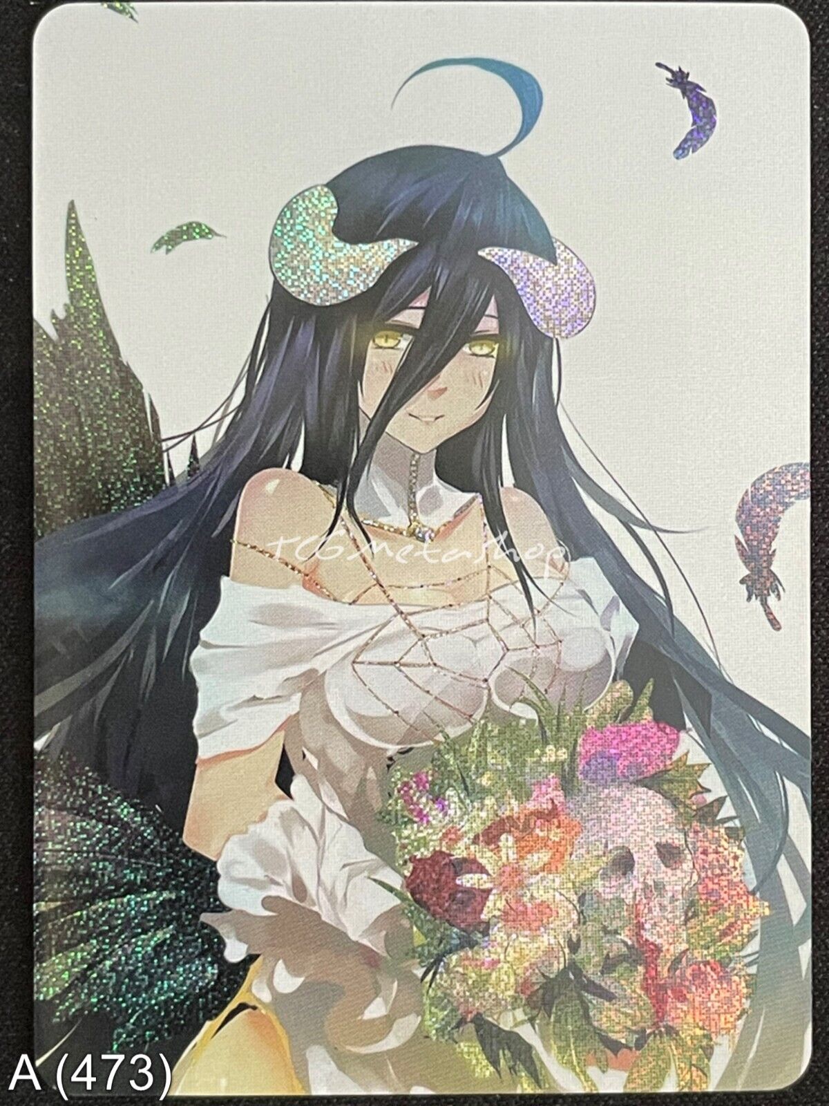 🔥 A 473 Albedo Overlord Goddess Story Anime Waifu Card ACG 🔥