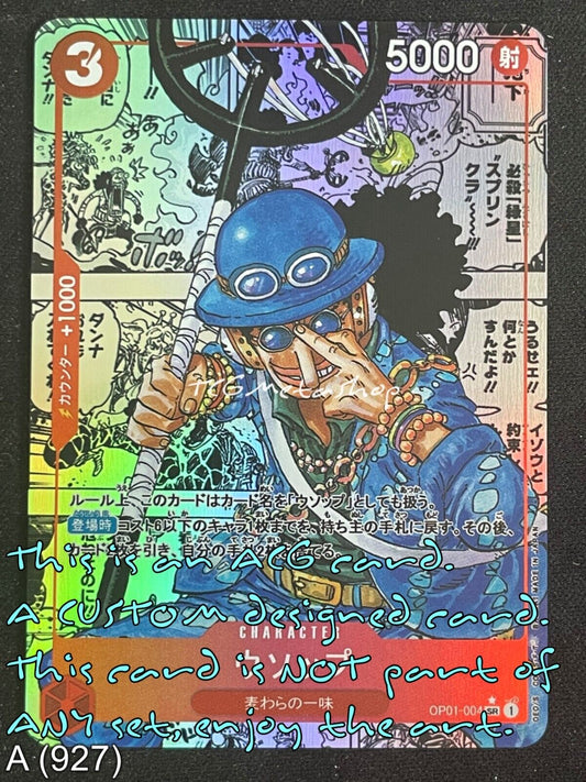 🔥 A 927 Usopp One Piece Goddess Story Anime Waifu Card ACG 🔥