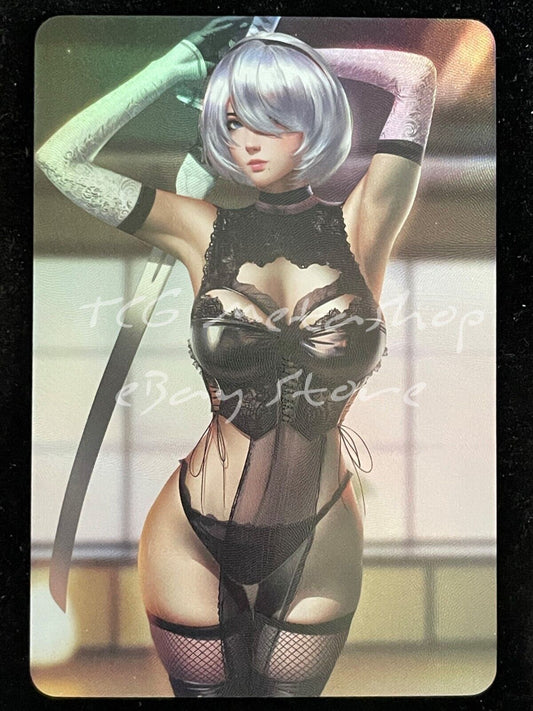 🔥 2B Nier:Automata Goddess Story Anime Waifu Card ACG DUAL 874 🔥