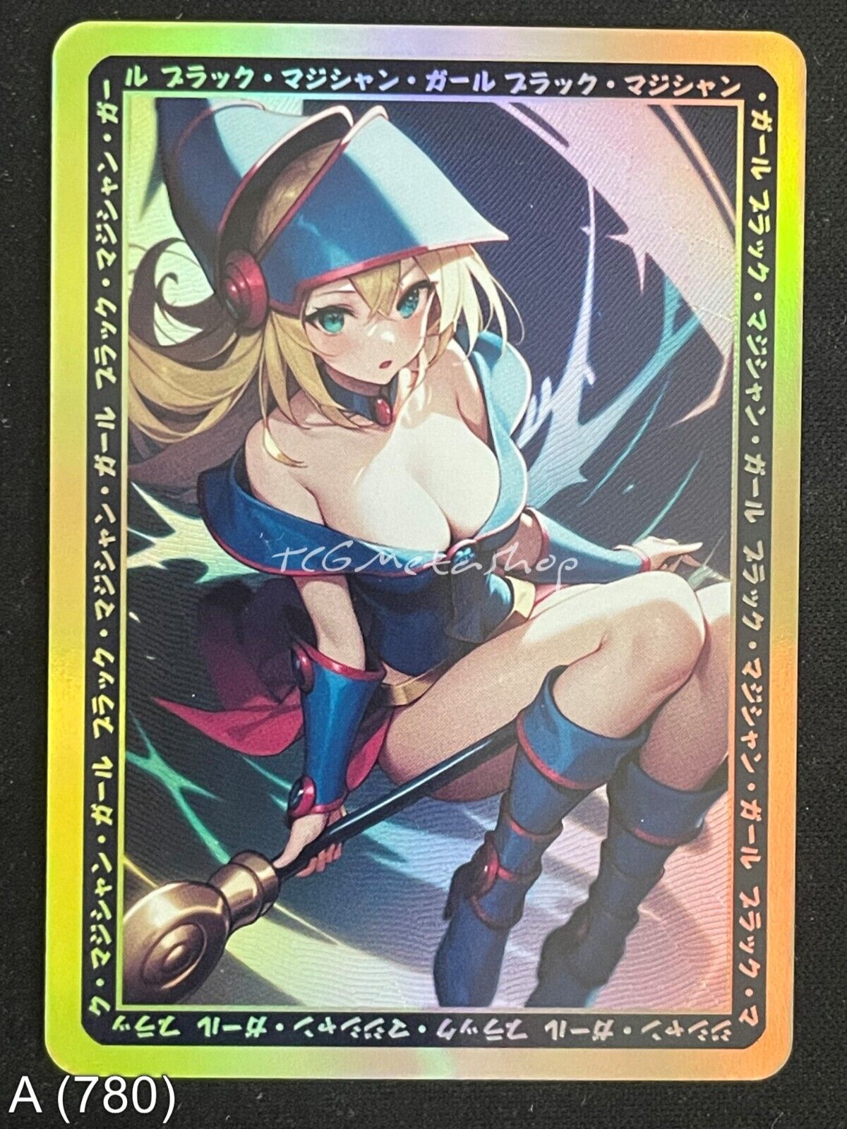 🔥 A 780 Dark Magician Girl Yu-Gi-Oh! Goddess Story Anime Waifu Card ACG 🔥