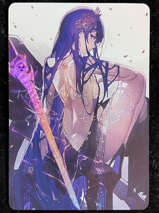 🔥 Raiden Shogun Genshin Impact Goddess Story Anime Card ACG # 919 🔥