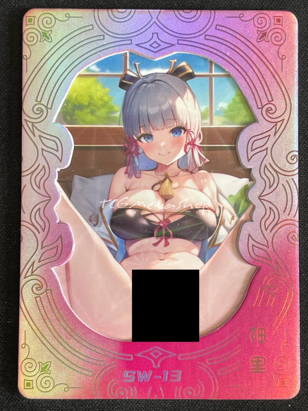 🔥 Ayaka Genshin Impact Meika 1 shot 2 Goddess Story Anime Waifu Card SW-13 🔥