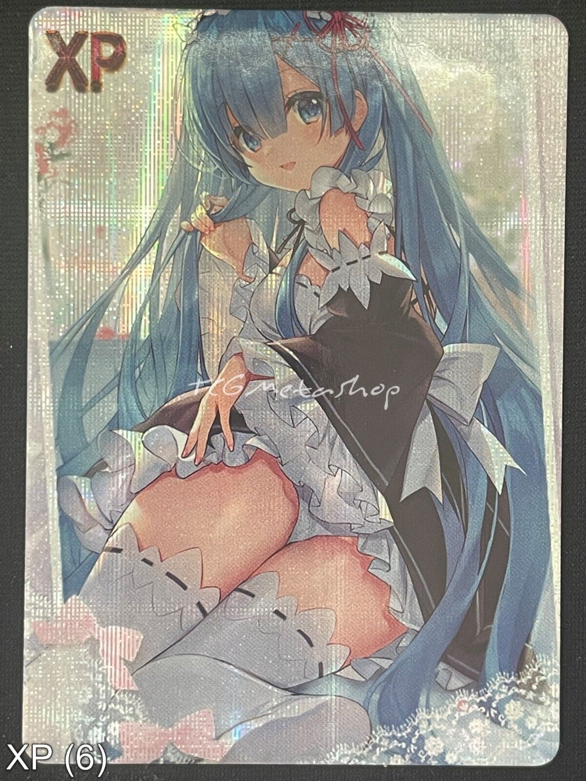 🔥 Rem Re:Zero Suck Goddess Story Anime Waifu Card XP 6 🔥