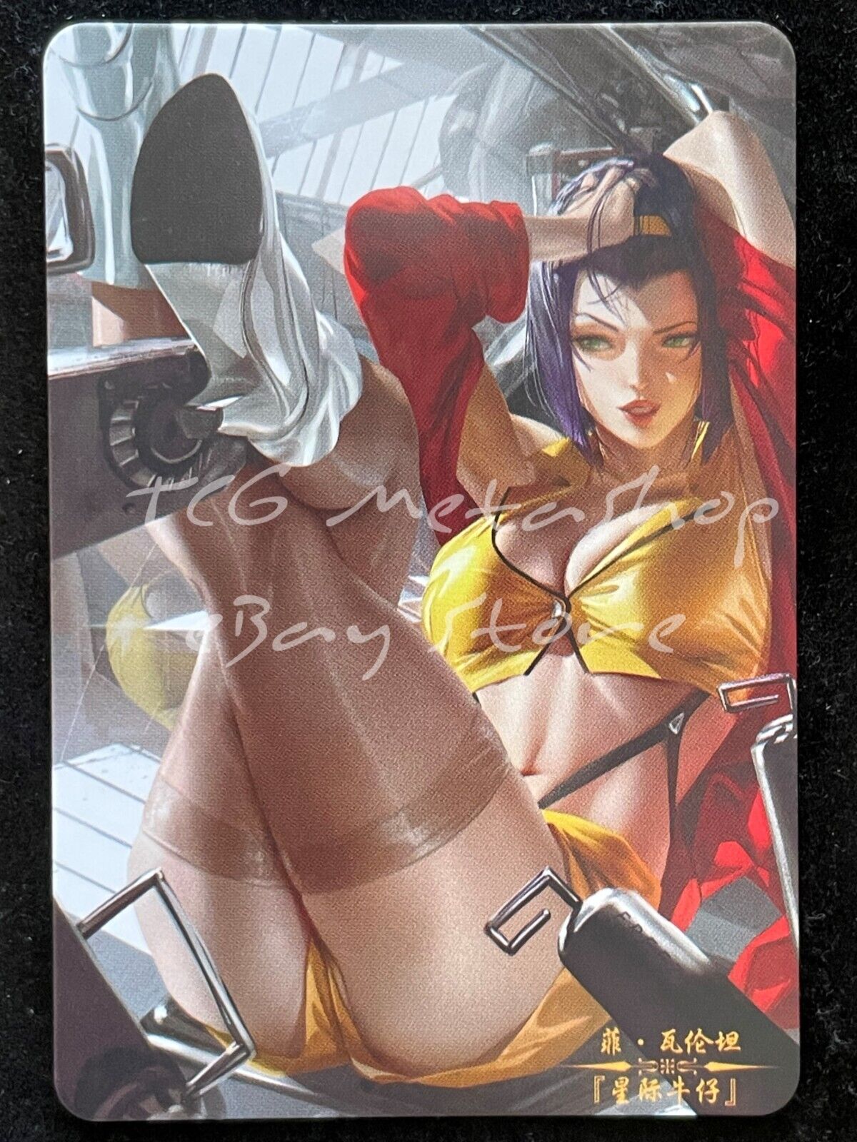 🔥 Faye Valentine Cowboy Bebop Goddess Story Anime Waifu Card ACG DUAL 497 🔥