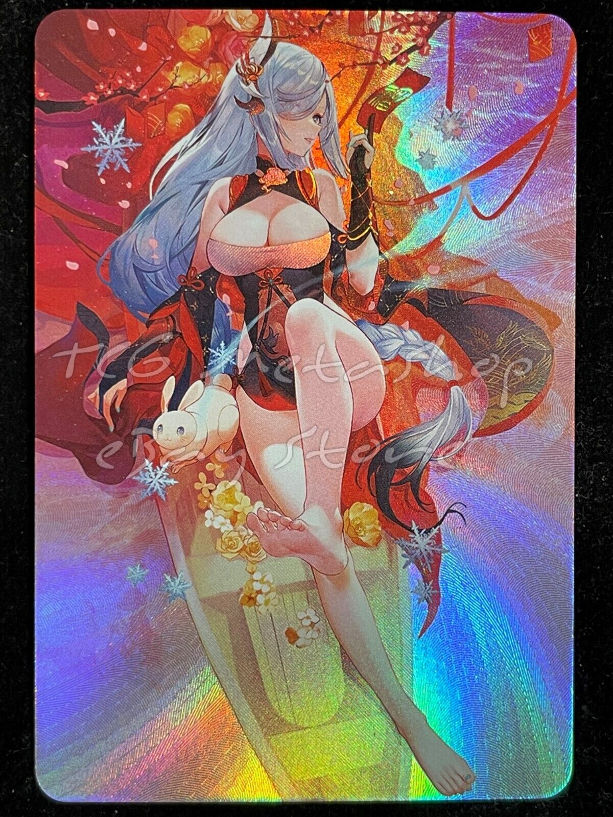 🔥 Shenhe Genshin Impact Goddess Story Anime Card ACG # 1386 🔥