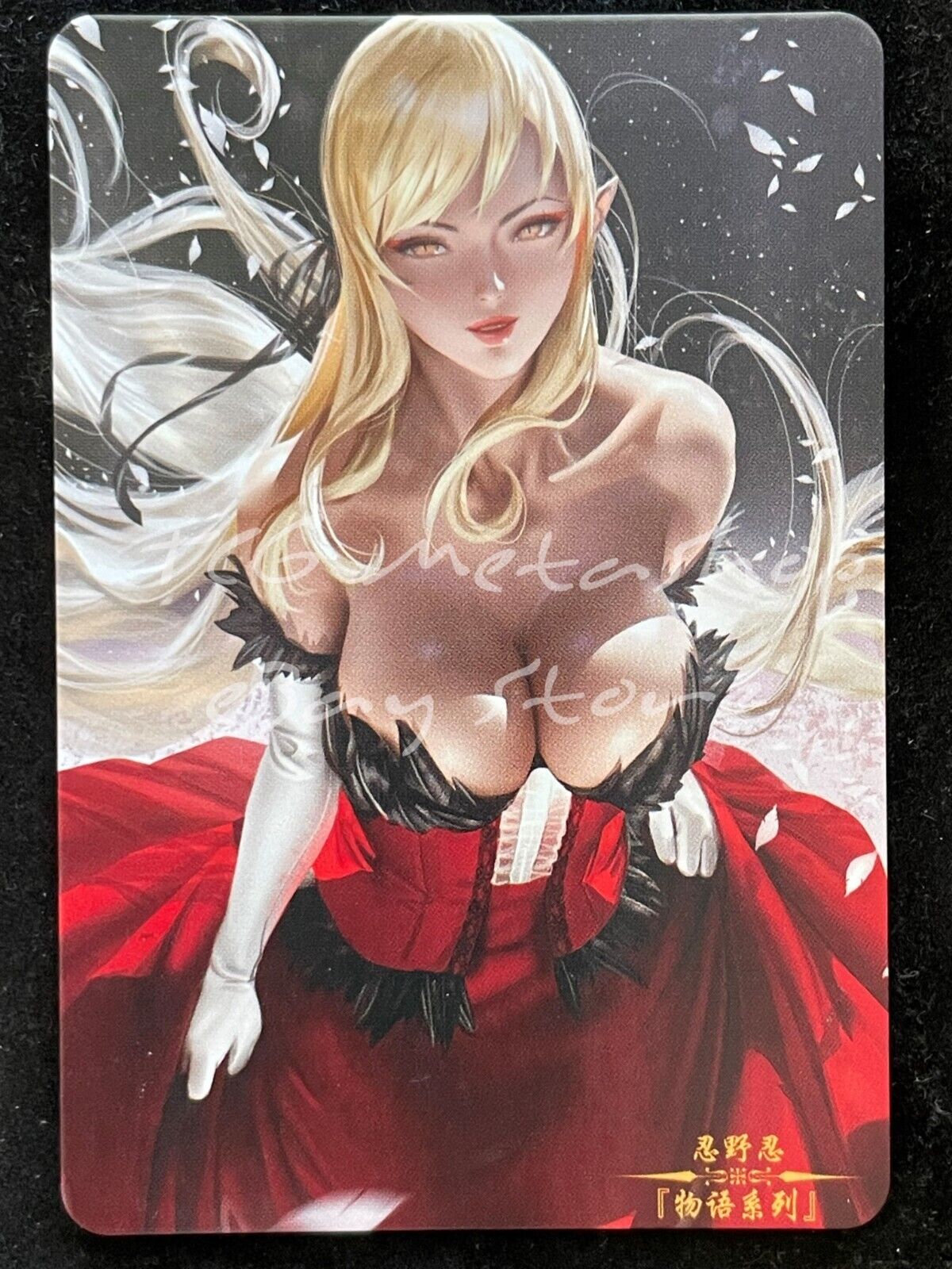 🔥 Shinobu Oshino Bakemonogatari Goddess Story Anime Waifu Card ACG DUAL 503 🔥