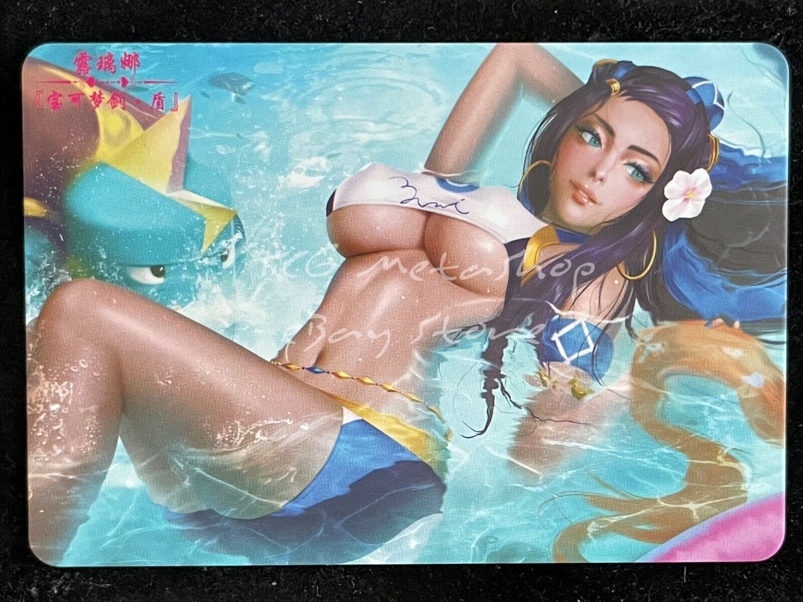 🔥 Nessa PokeGirl Trainer Goddess Story Anime Waifu Card ACG DUAL 327 🔥