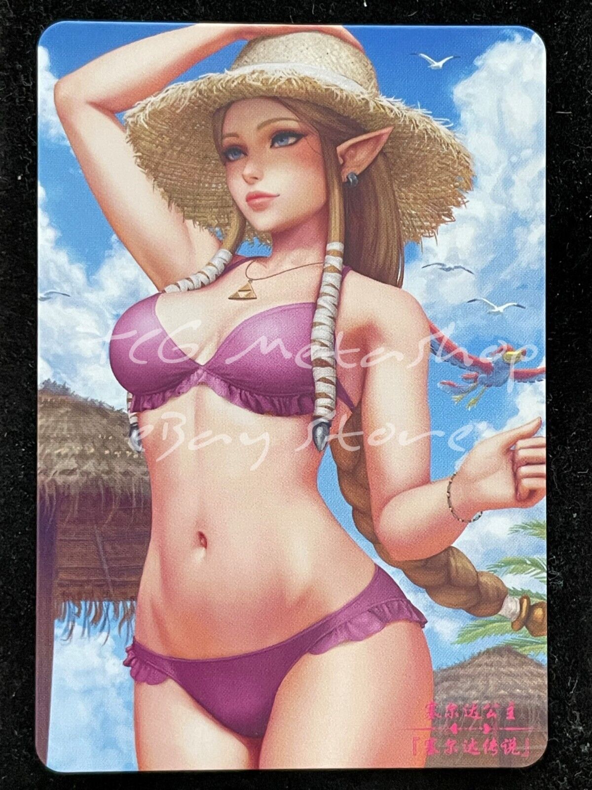 🔥 Princess Zelda Goddess Story Anime Waifu Card ACG DUAL 382 🔥