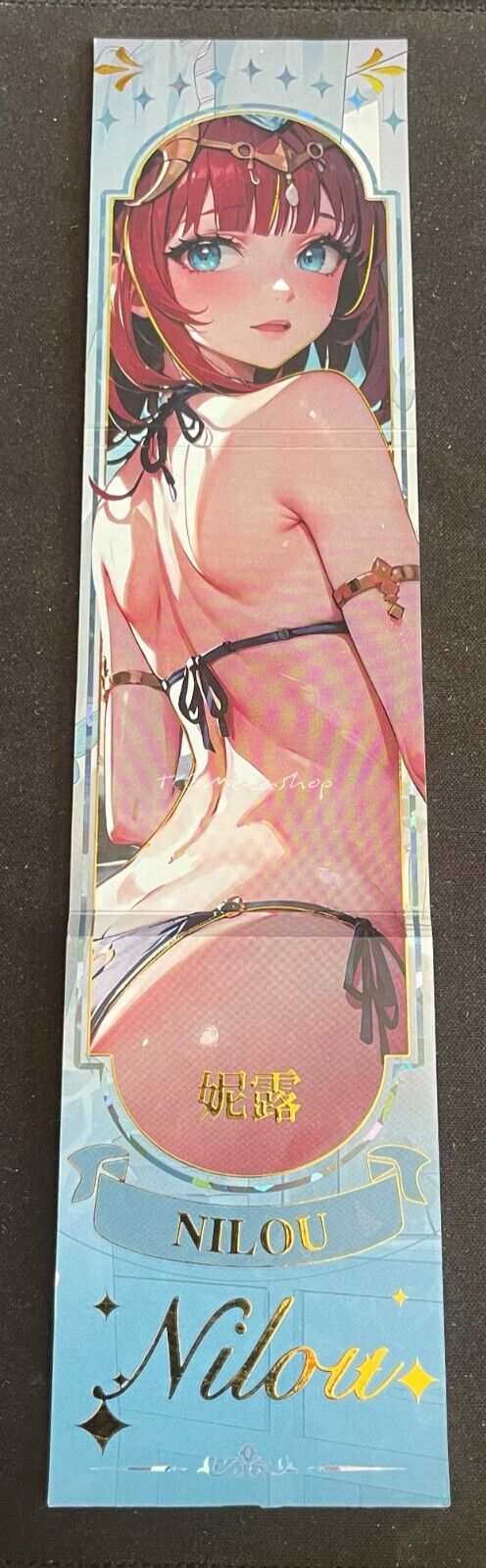 🔥 Nilou Genshin Impact Joycolor 3 Goddess Story Anime Material Fold Card 8