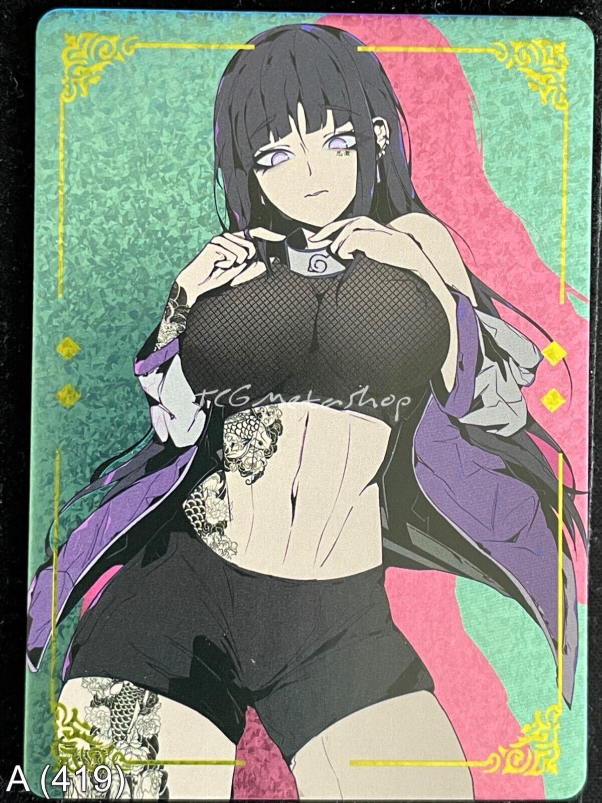 🔥 A 419 Hinata Naruto Goddess Story Anime Waifu Card ACG 🔥