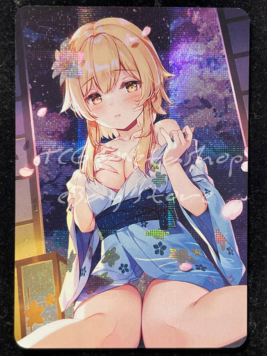 🔥 Lumine Genshin Impact  Goddess Story Anime Card ACG # 1203D 🔥