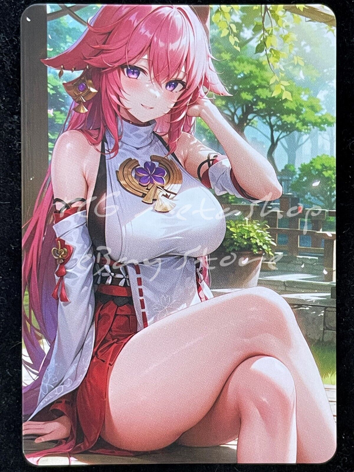 🔥 Yae Miko Genshin Impact Goddess Story Anime Card ACG # 1797 🔥